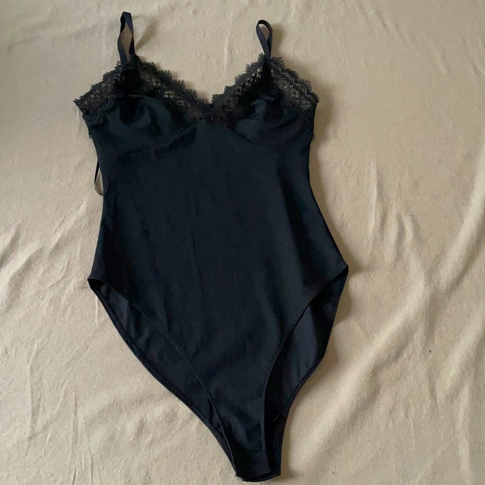 Zara black bodysuit